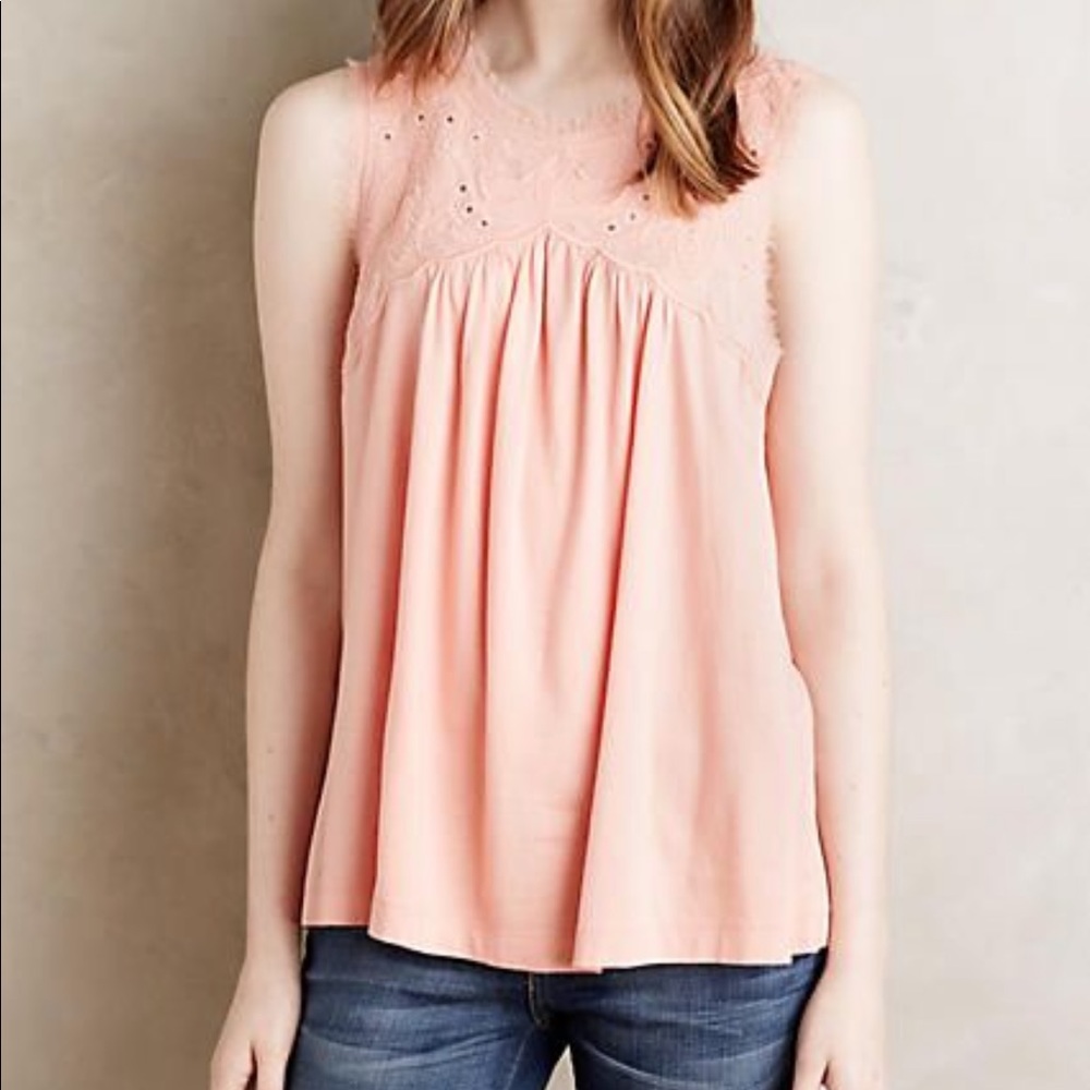 ANTHROPOLOGIE | Meadow Rue Laia Shell Blouse
